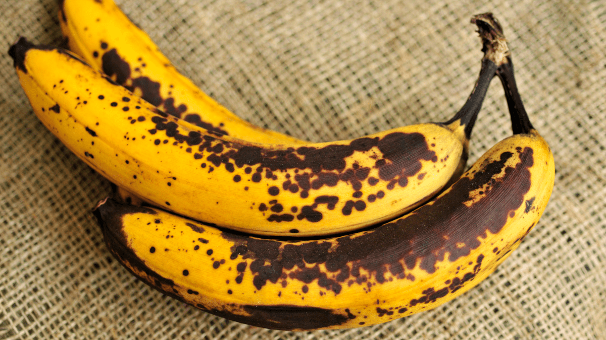 Lo que no sabías sobre las manchas marrones de la banana