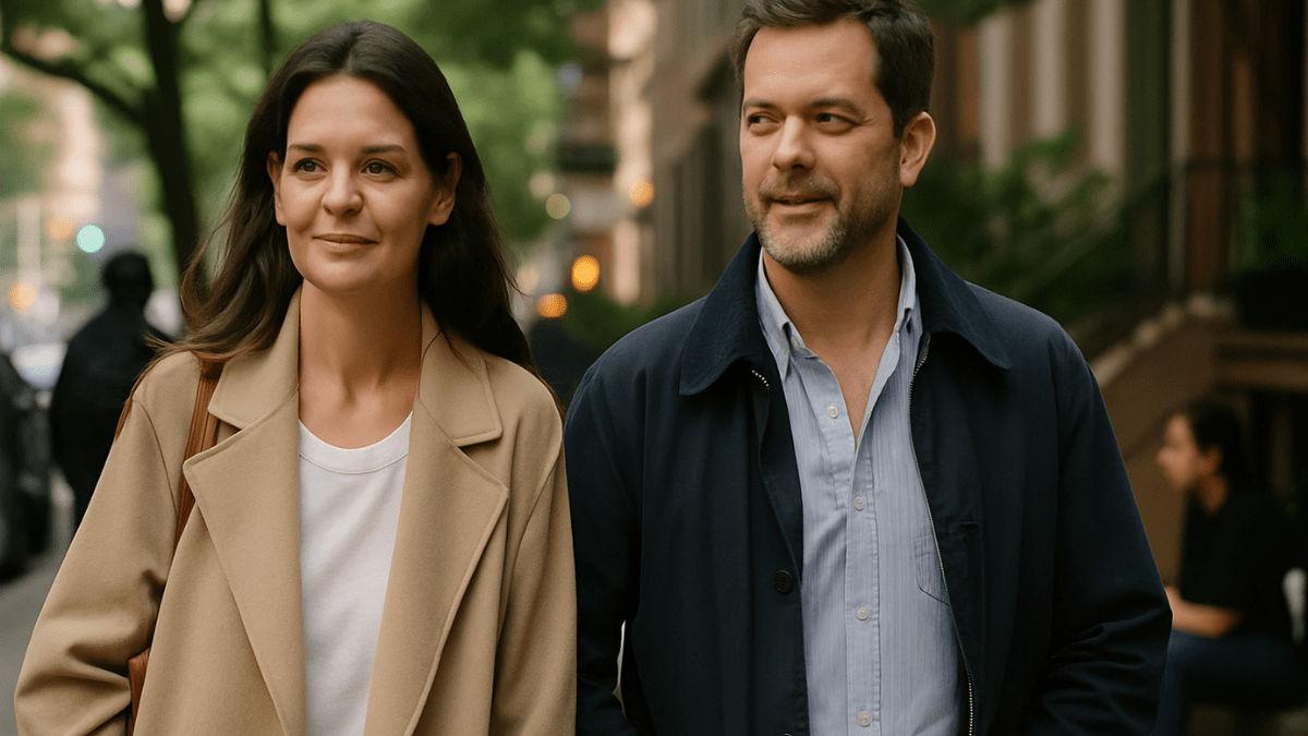 Donde fuego hubo… ¿Qué hacían Katie Holmes y Joshua Jackson juntos en Nueva York?